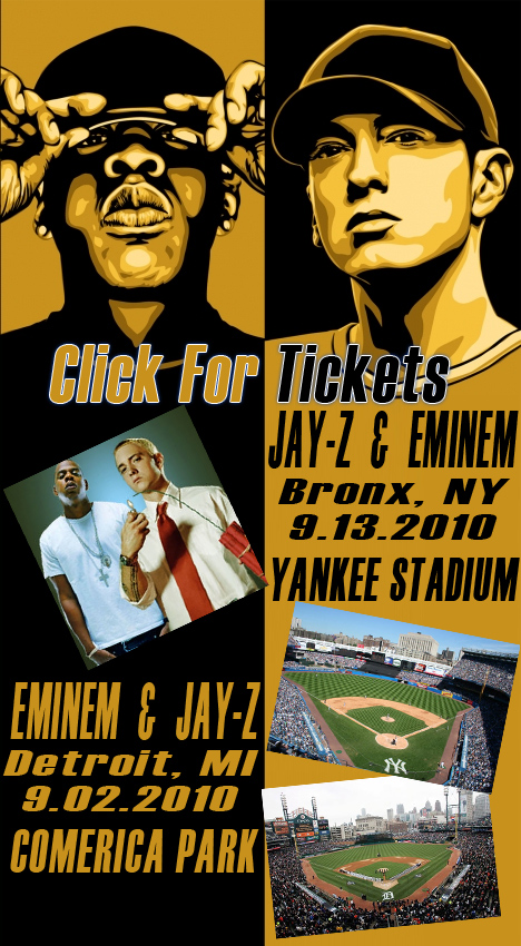Eminem и Jay-Z - 2 концерта в 2010